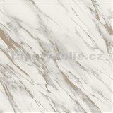 Papírové tapety na zeď IMPOL mramor se zlatým žíháním