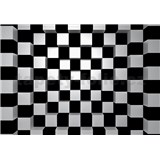 Vliesové fototapety 3D šachovnice rozměr 366 cm x 254 cm - POSLEDNÍ KUSY