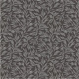 Vliesové tapety na zeď Alpha florální vzor bílý na šedém podkladu - POSLEDNÍ KUSY