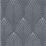 Vliesové tapety na zeď Pop Style moderní vzor stříbrný na šedém podkladu