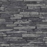 Vliesové tapety na zeď Wood´n Stone kámen skládaný šedý