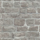 Vliesové tapety na zeď Eyecatcher kamenná zeď šedá    AKCE