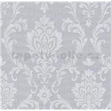 Vliesové tapety na zeď Classic zámecký vzor šedý  AKCE