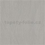 Vliesové tapety na zeď IMPOL Evolution vlnovky hnědo-šedé se stříbrnými vlákny