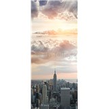 Vliesové fototapety New York Manhattan rozměr 91 cm x 211 cm - POSLEDNÍ KUSY