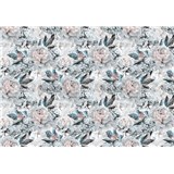 Vliesové fototapety pivoňky rozměr 368 cm x 254 cm - POSLEDNÍ KUSY
