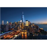 Vliesové fototapety New York Manhattan rozměr 368 cm x 254 cm