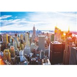 Vliesové fototapety ranní Manhattan rozměr 368 cm x 254 cm