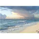 Vliesové fototapety písečná pláž rozměr 368 cm x 254 cm