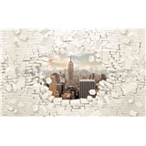 Fototapety 3D New York rozměr 368 cm x 254 cm - POSLEDNÍ KUSY