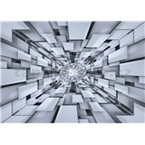 Vliesové fototapety 3D abstrakce rozměr 416 cm x 254 cm - POSLEDNÍ KUSY