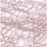 Samolepící tapety - mramor Carrara růžová 90 cm x 15 m   AKCE