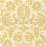 Samolepící tapety ornament béžový 90 cm x 15 m - AKCE