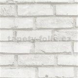 Samolepící fólie cihla bílá 90 cm x 15 m   AKCE