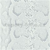 Samolepící tapety hadí kůže bílá 45 cm x 15 m   AKCE