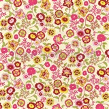 Samolepící tapety květiny barevné 45 cm x 15 m   AKCE