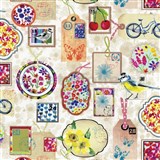 Samolepící tapety Tags 45 cm x 15 m - AKCE