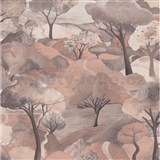 Vliesové tapety na zeď IMPOL Gentle stromy béžové
