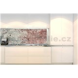 Samolepící tapety za kuchyňskou linku kamenná zeď rozměr 180 cm x 60 cm - POSLEDNÍ KUSY