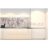 Samolepící tapety za kuchyňskou linku omítkovina šedo-béžová rozměr 350 cm x 60 cm - POSLEDNÍ KUSY