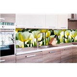 Samolepící tapety za kuchyňskou linku tulipány rozměr 260 cm x 60 cm - POSLEDNÍ KUSY