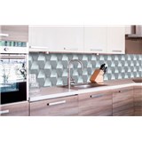 Samolepící tapety za kuchyňskou linku 3D kostky rozměr 260 cm x 60 cm - POSLEDNÍ KUSY
