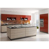 Samolepící tapety za kuchyňskou linku měděný kovový plát rozměr 350 cm x 60 cm - POSLEDNÍ KUSY