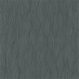 Vliesové tapety na zeď IMPOL Kylie vlnovky šedé s metalickou spárou