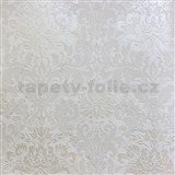 Vliesové tapety na zeď La Veneziana 3 zámecký vzor damašek bílý