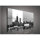 Obraz na plátně Urban City 75 x 100 cm