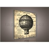 Obraz na plátně Ballon de Paris 80 x 80 cm - POSLEDNÍ KUSY