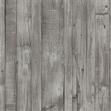Vliesové tapety na zeď Origin - dřevěné prkna hnědo-šedé - POSLEDNÍ KUSY