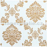 Samolepící pěnové 3D panely rozměr 70 x 70 cm, ornamenty zlaté