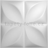 Obkladové panely 3D PVC Parabolas rozměr 500 x 500 mm, tloušťka 1 mm - POSLEDNÍ KUSY