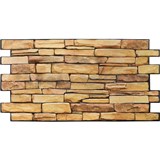 Obkladové panely 3D PVC rozměr 980 x 498 mm kámen pískový