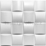 Obkladové panely 3D PVC Wicker rozměr 500 x 500 mm, tloušťka 1 mm - POSLEDNÍ KUSY