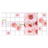 Obkladové panely 3D PVC rozměr 955 x 480 mm gerbery - POSLEDNÍ KUSY