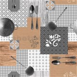 Ubrus metráž kuchyňský vzor