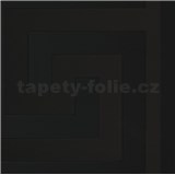 Luxusní vliesové tapety na zeď Versace III řecký vzor černý