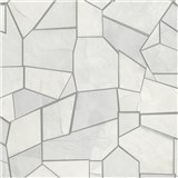 Vliesové tapety na zeď ELLE DECORATION 4 geometrický vzor bílo-šedý