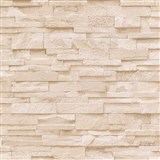 Vliesové tapety na zeď Origin - kámen pískovec béžový -  POSLEDNÍ KUS