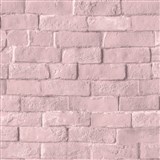 Vliesové tapety na zeď IMPOL Pop cihly růžové