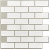 Obkladové panely 3D PVC rozměr 595 x 595 mm, tloušťka 0,6mm, MATTONE 3D