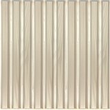Obkladové panely 3D PVC SLATS dřevo bílé 500 x 500 mm, tloušťka 1 mm - POSLEDNÍ KUSY