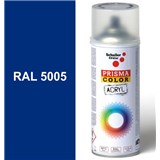 Sprej signální modrý lesklý 400ml, odstín RAL 5005 barva signálně modrá lesklá