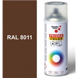 Sprej hnědý lesklý 400ml, odstín RAL 8011 barva ořechově hnědá lesklá