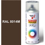 Sprej hnědý matný 400ml, odstín RAL 8014M barva sépiová matná