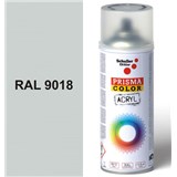Sprej světle šedý lesklý 400ml, odstín RAL 9018 barva papyrus šedá