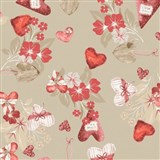 Ubrus metráž vánoční motiv VI.