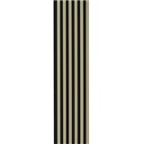 Dekorační panely olivové 3D lamely na filcovém podkladu 270 x 30 cm